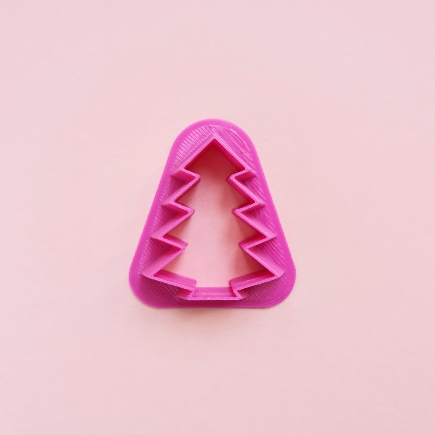 Polymer clay cutter 3D print cutters Jewelry Earrings "Christmas tree" shape plastic cutter