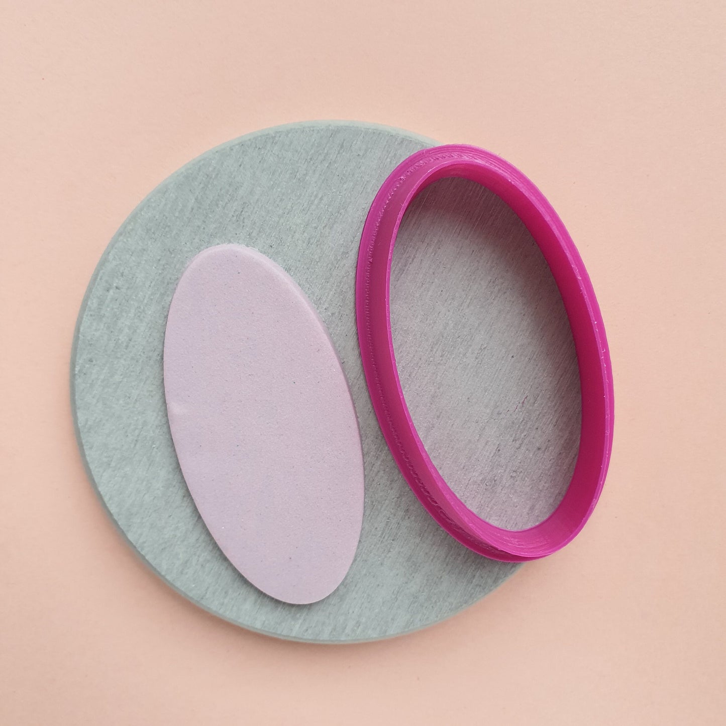Polymer clay cutter Hair clip Barrette