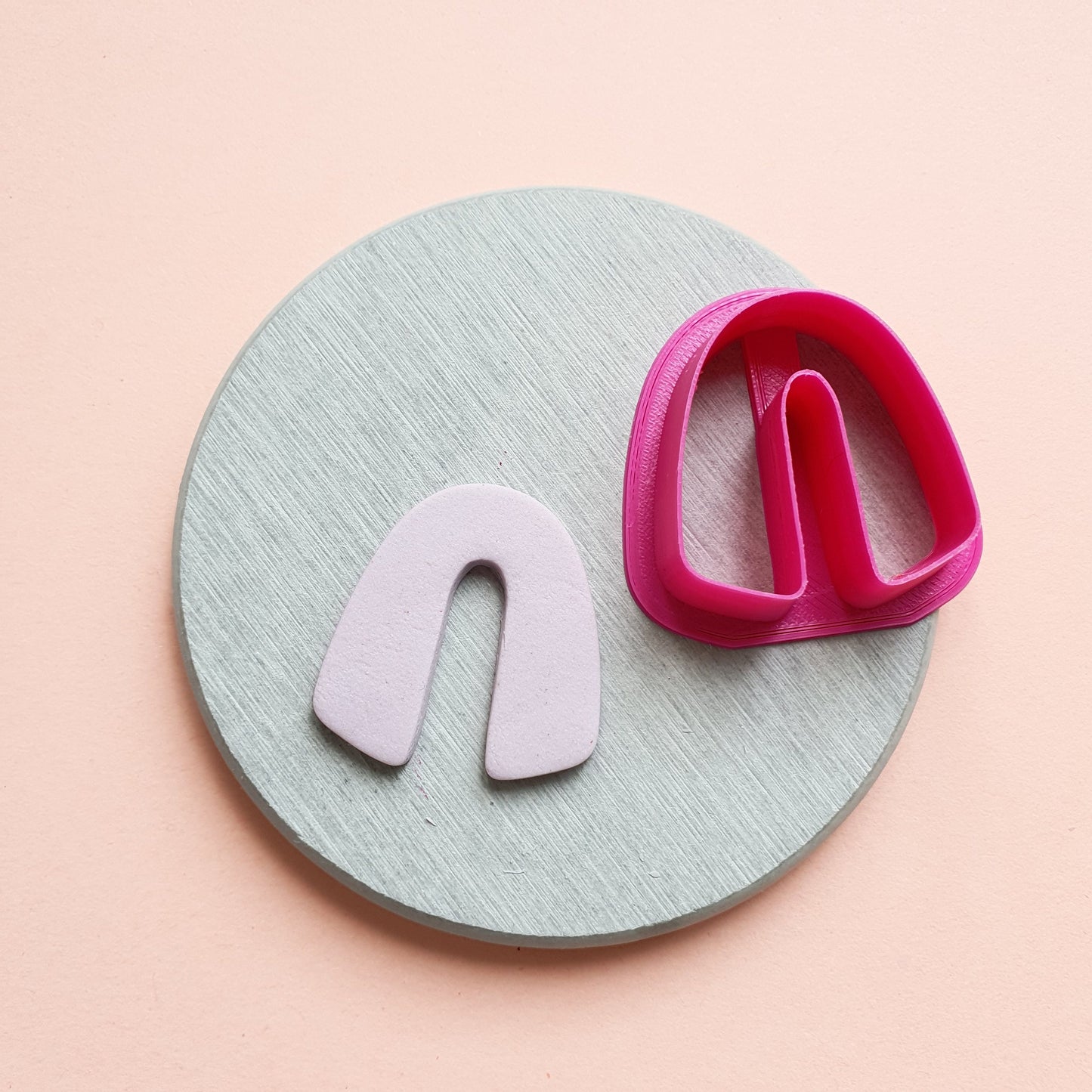 Arch Polymer clay 3D cutters Jewelry Earrings Geometry shape cutter - Luxy Kraft