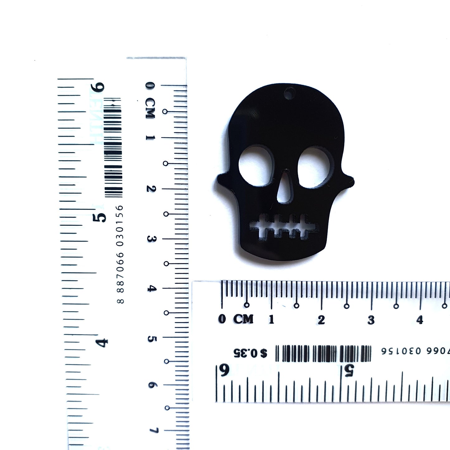 Halloween Scull Silicone earrings mold for resin and epoxy