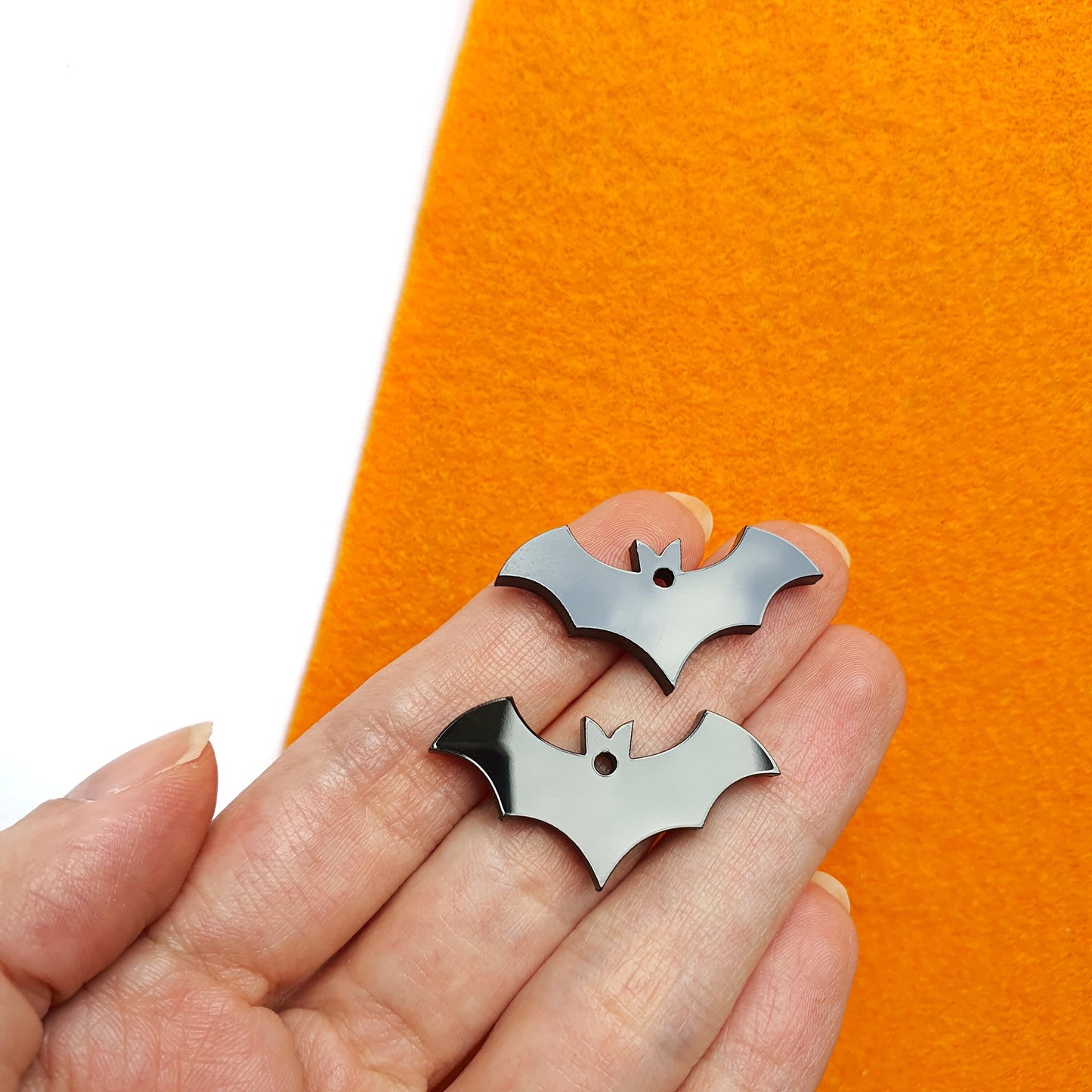 Halloween Bat Silicone earrings mold for resin and epoxy