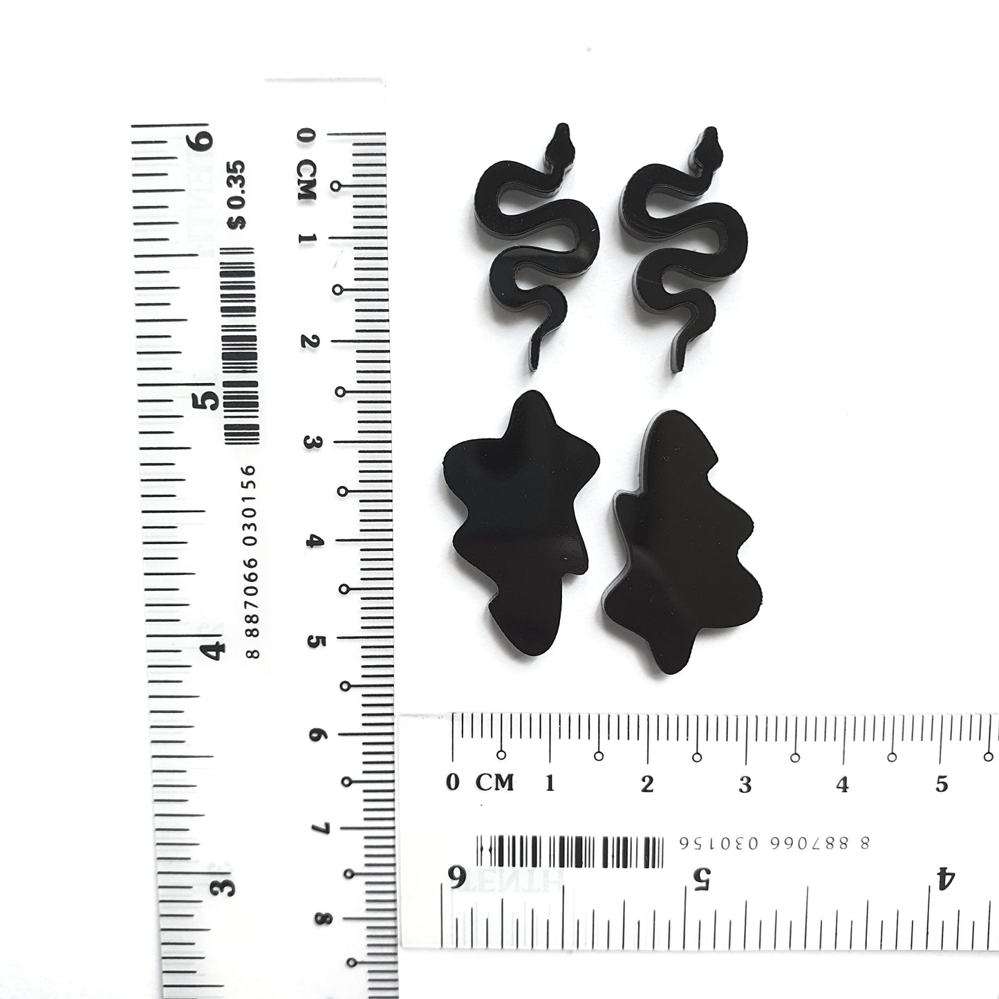 Silicone stud earrings jewelry mold for resin and epoxy 2 designs in 1