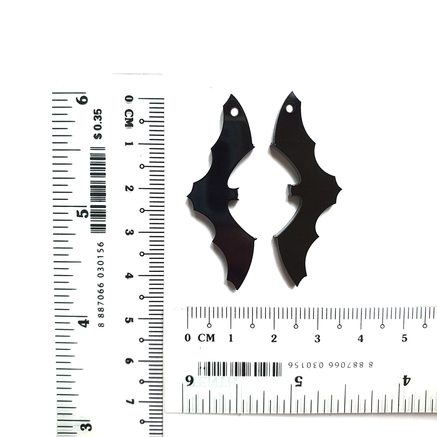 Halloween Bat Silicone earrings mold for resin and epoxy
