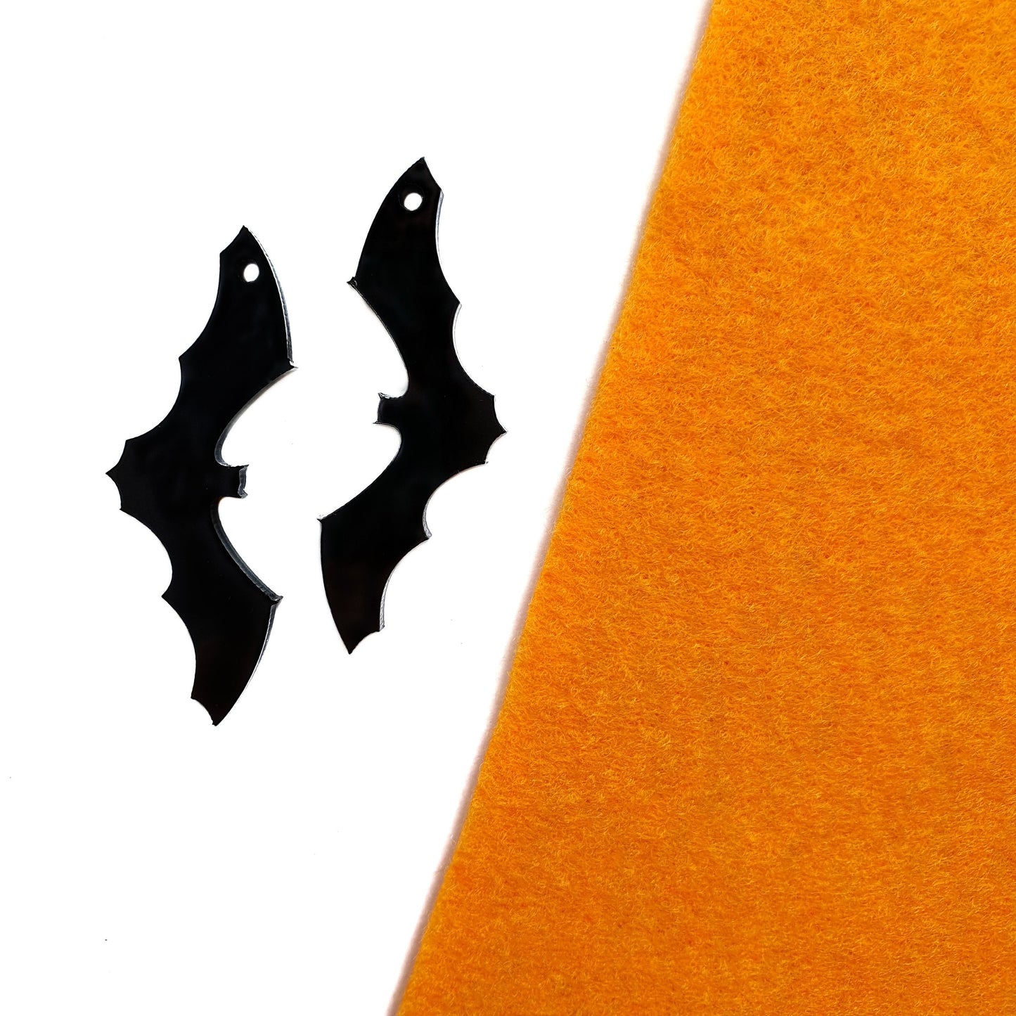 Halloween Bat Silicone earrings mold for resin and epoxy