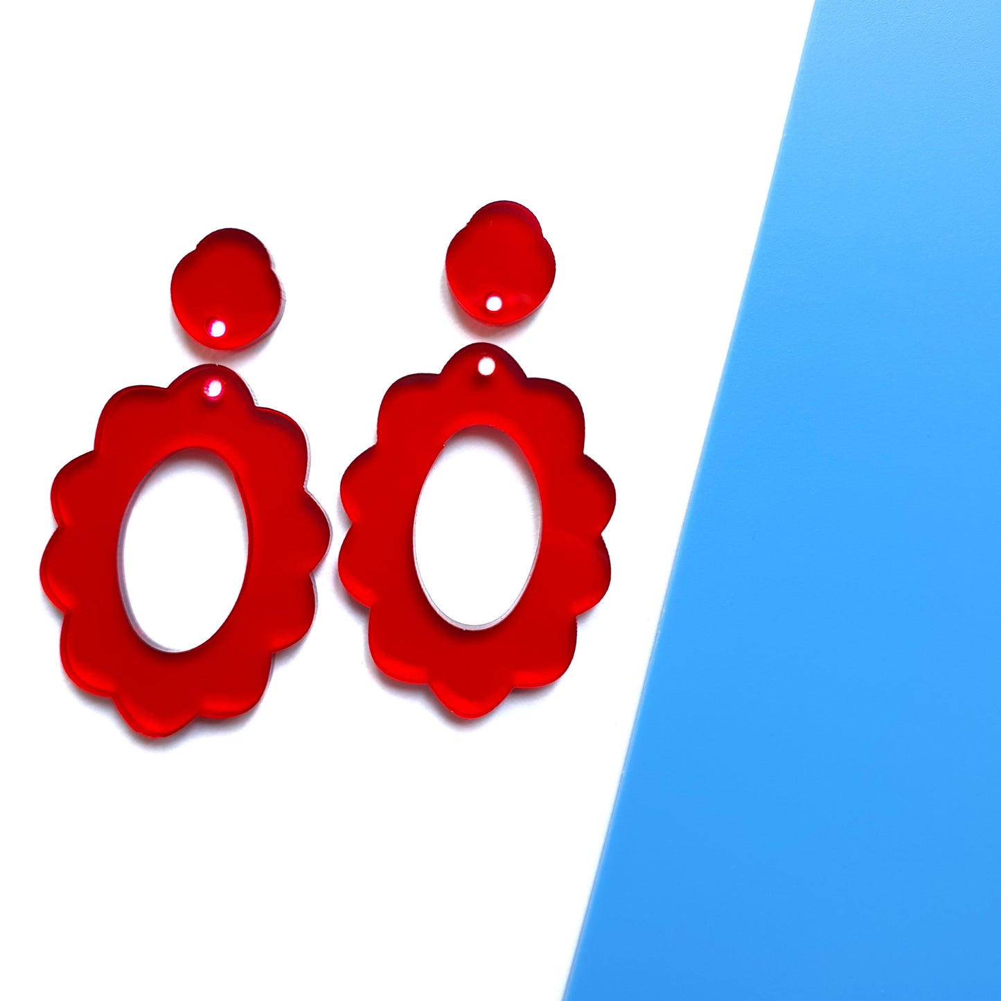 Silicone stud earrings mold Jewelry Resin mould for resin and epoxy