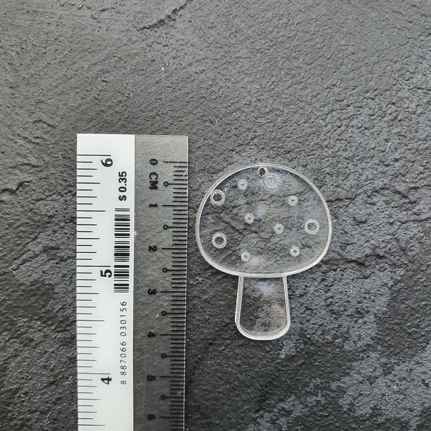 Silicone earrings mold "Mushrooms" mould for resin and epoxy