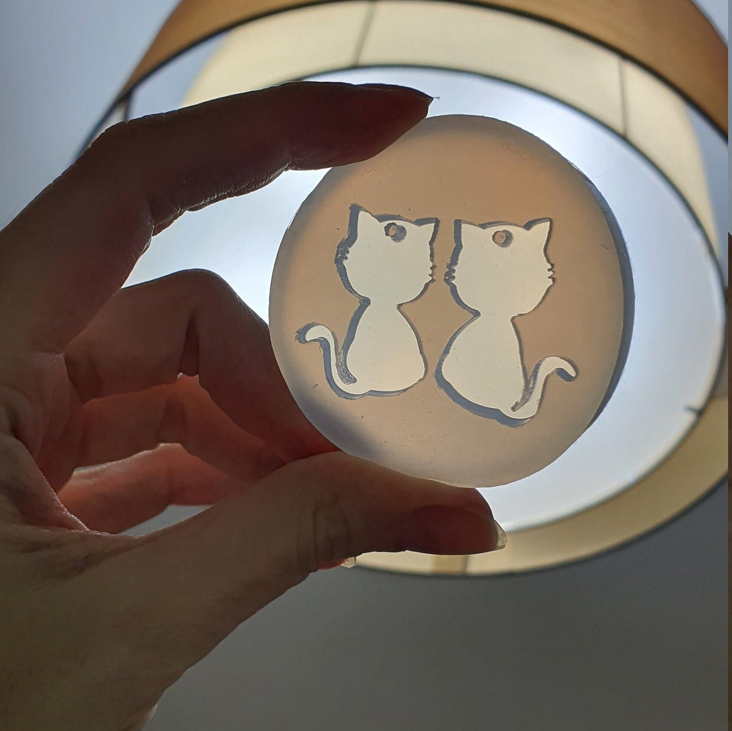 Cat Silicone earring mold Jewelry Resin mould for resin and epoxy