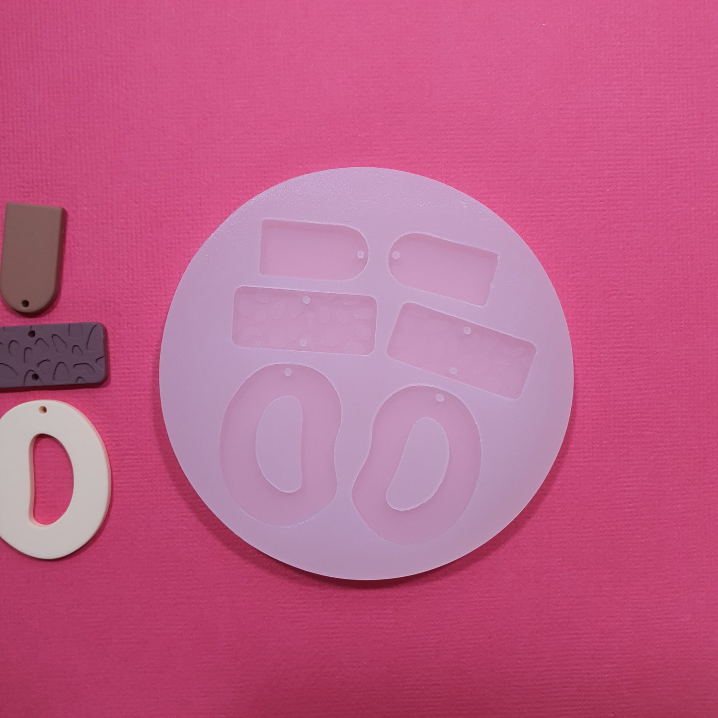 Silicone earrings mold mould for resin and epoxy