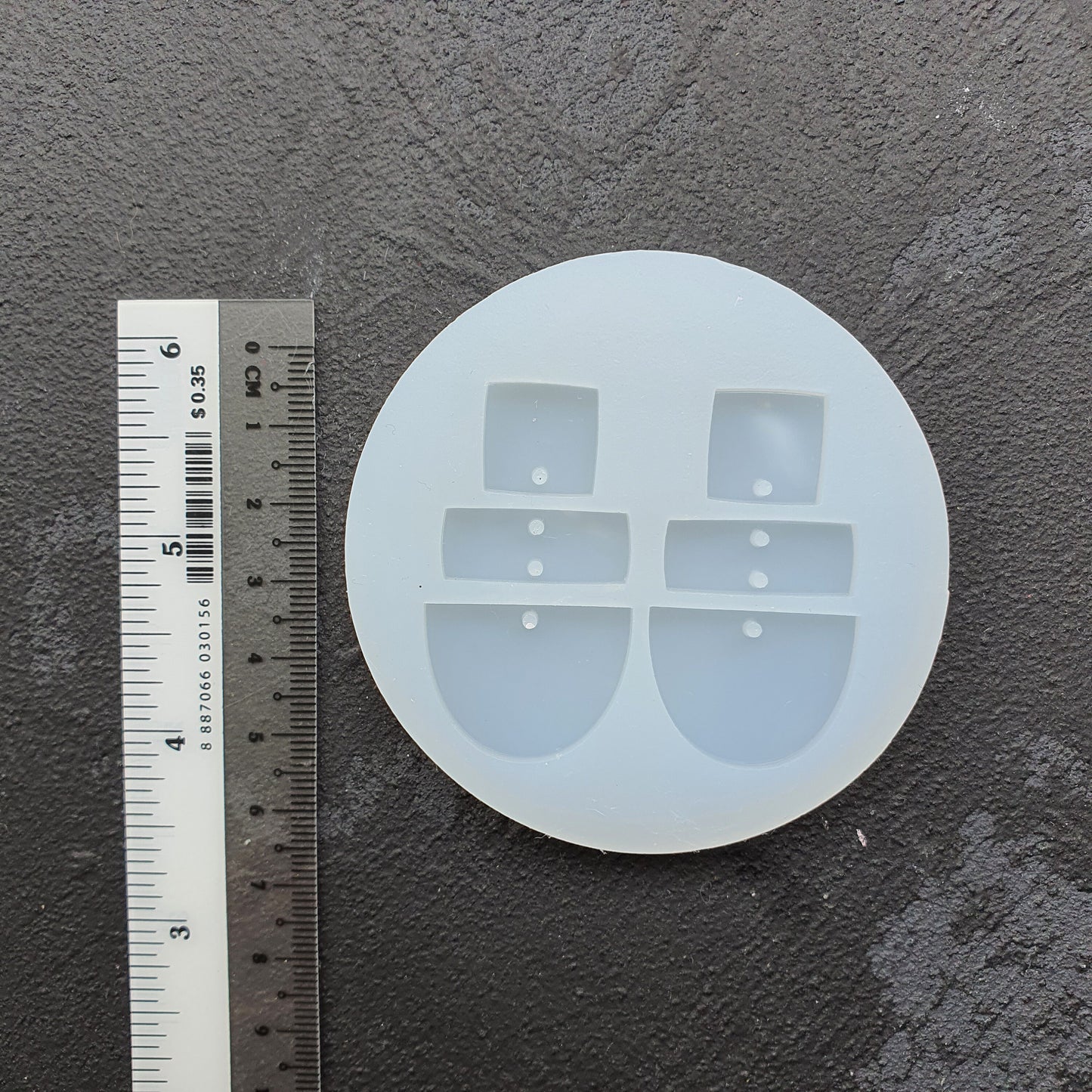 Silicone earrings mold Jewelry Resin mould for resin and epoxy
