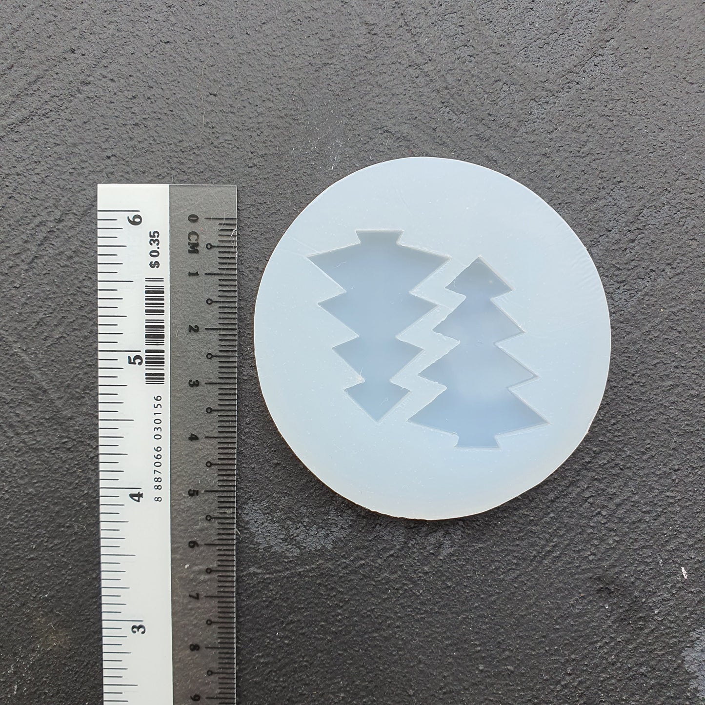 Silicone earrings mold "Christmas tree" Jewelry Resin mould for resin and epoxy