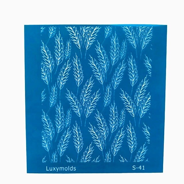 Silk screen stencil for polymer clay "Luxymolds" S-41