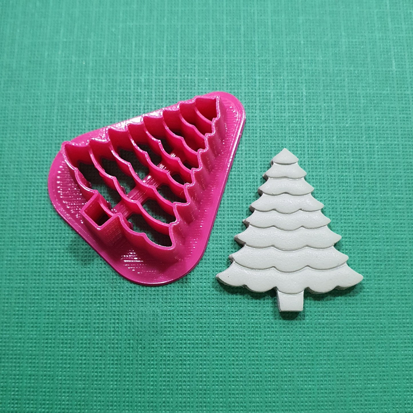 Clay cutters Polymer clay tools "Christmas tree" earrings jewelry cutters