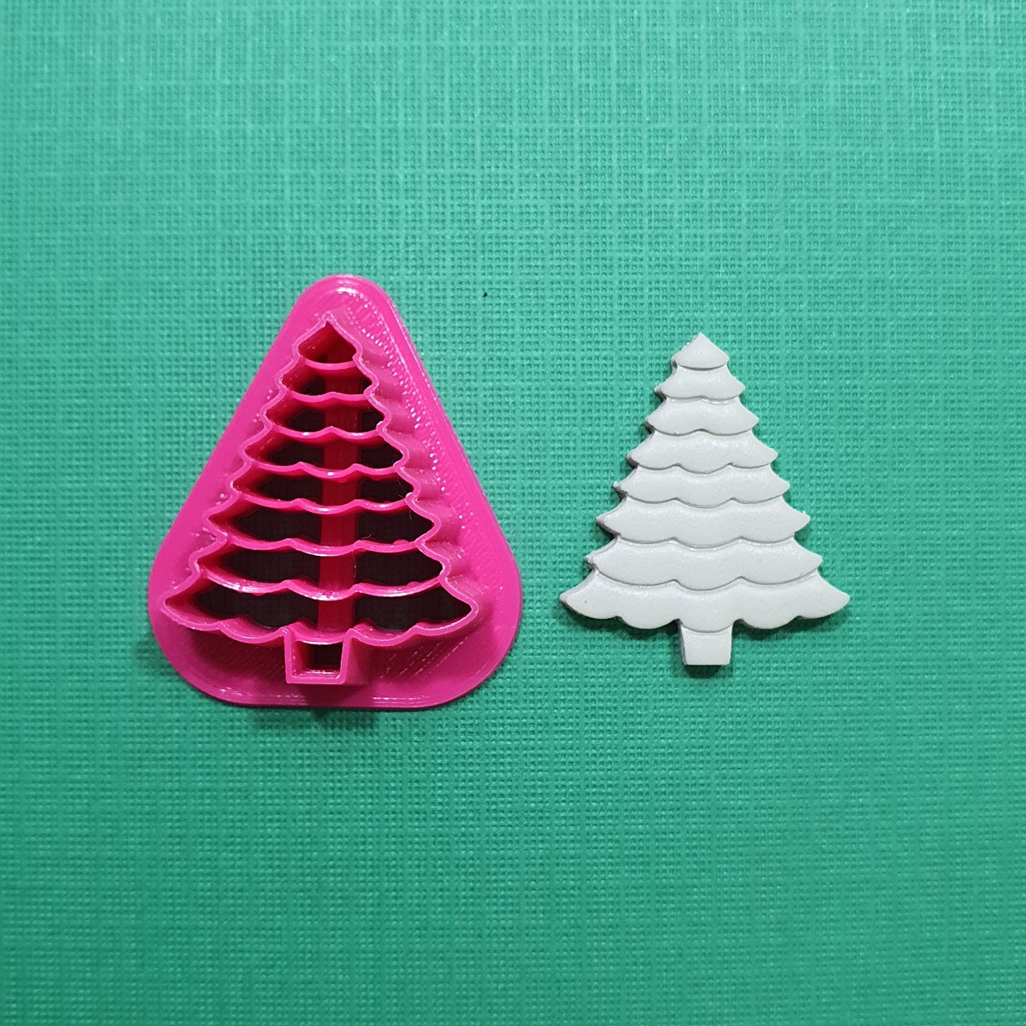 Clay cutters Polymer clay tools "Christmas tree" earrings jewelry cutters