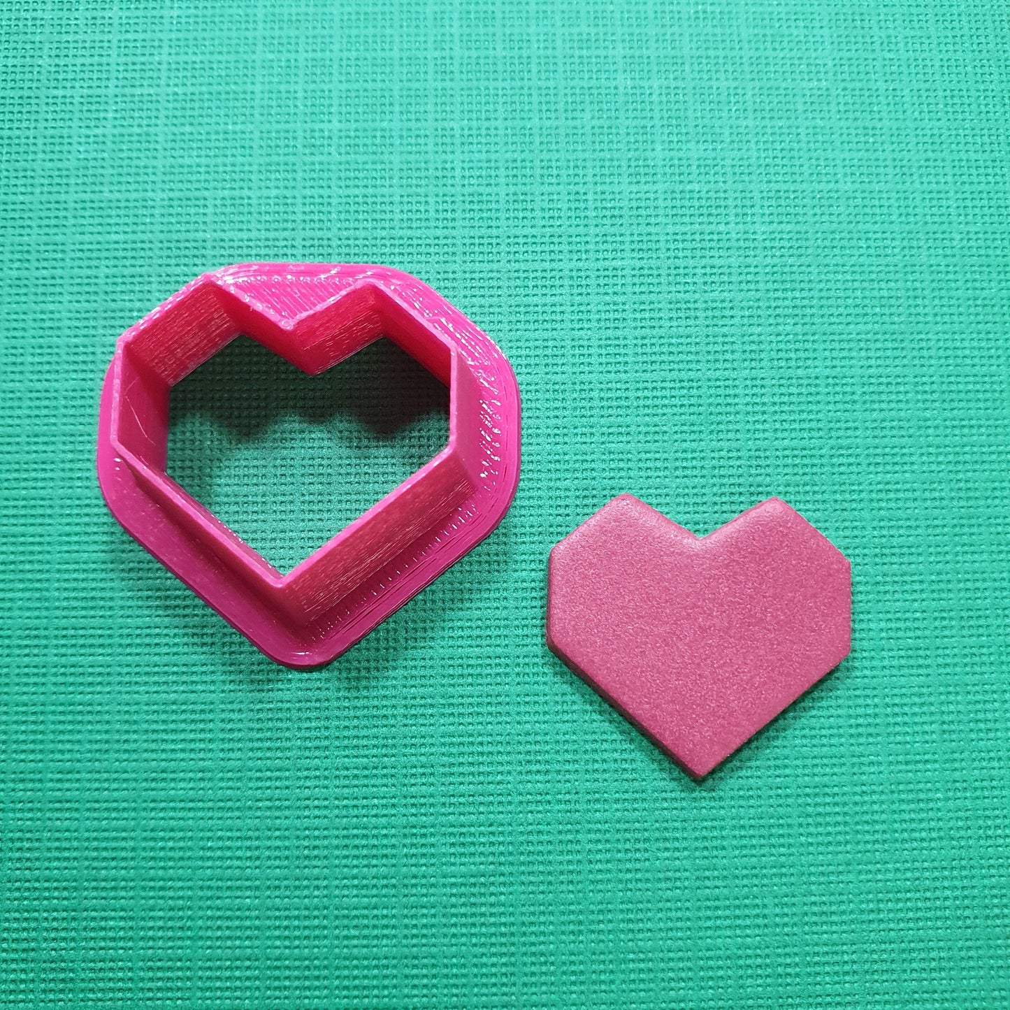 Clay cutters Polymer clay tools "Heart" earrings jewelry cutters