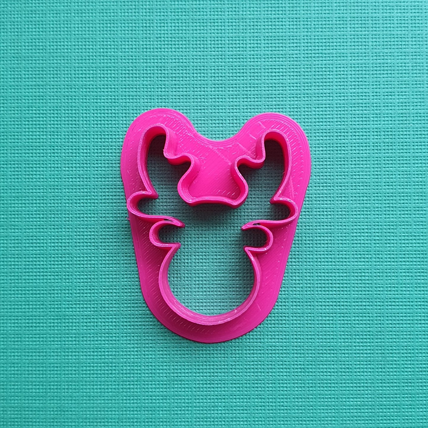 Clay cutters Polymer clay tools "Christmas Reindeer" earrings jewelry cutters