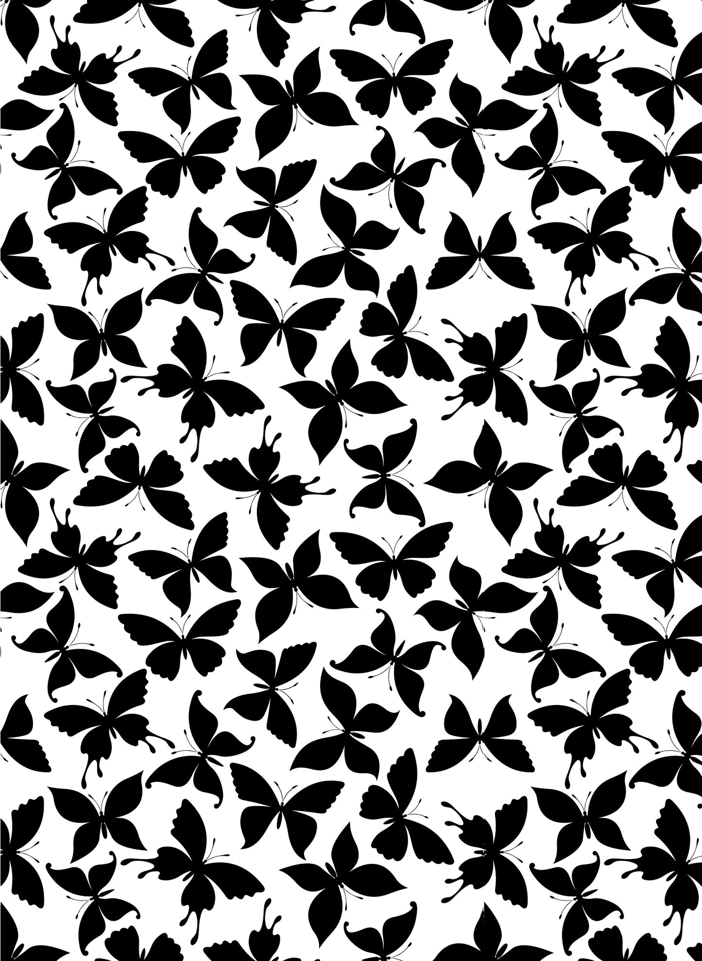 Silk screen stencil for polymer clay "Luxymolds" S-61"Butterfly"