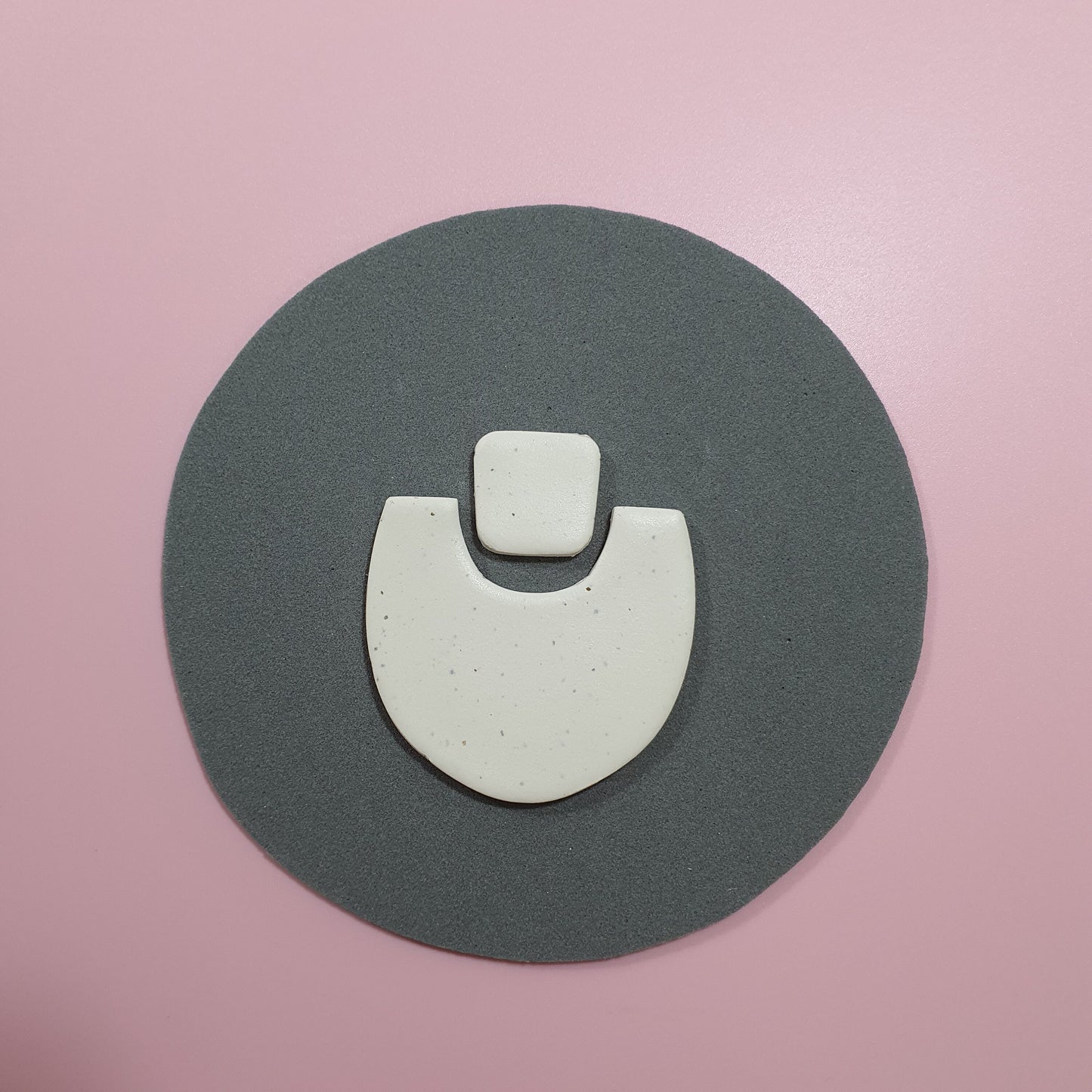 2 pcs set Clay cutters Jewelry Earrings Geometry shape cutter