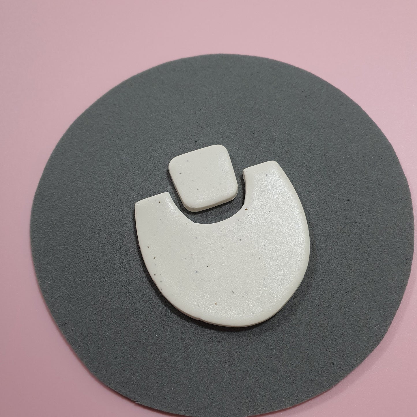 2 pcs set Clay cutters Jewelry Earrings Geometry shape cutter