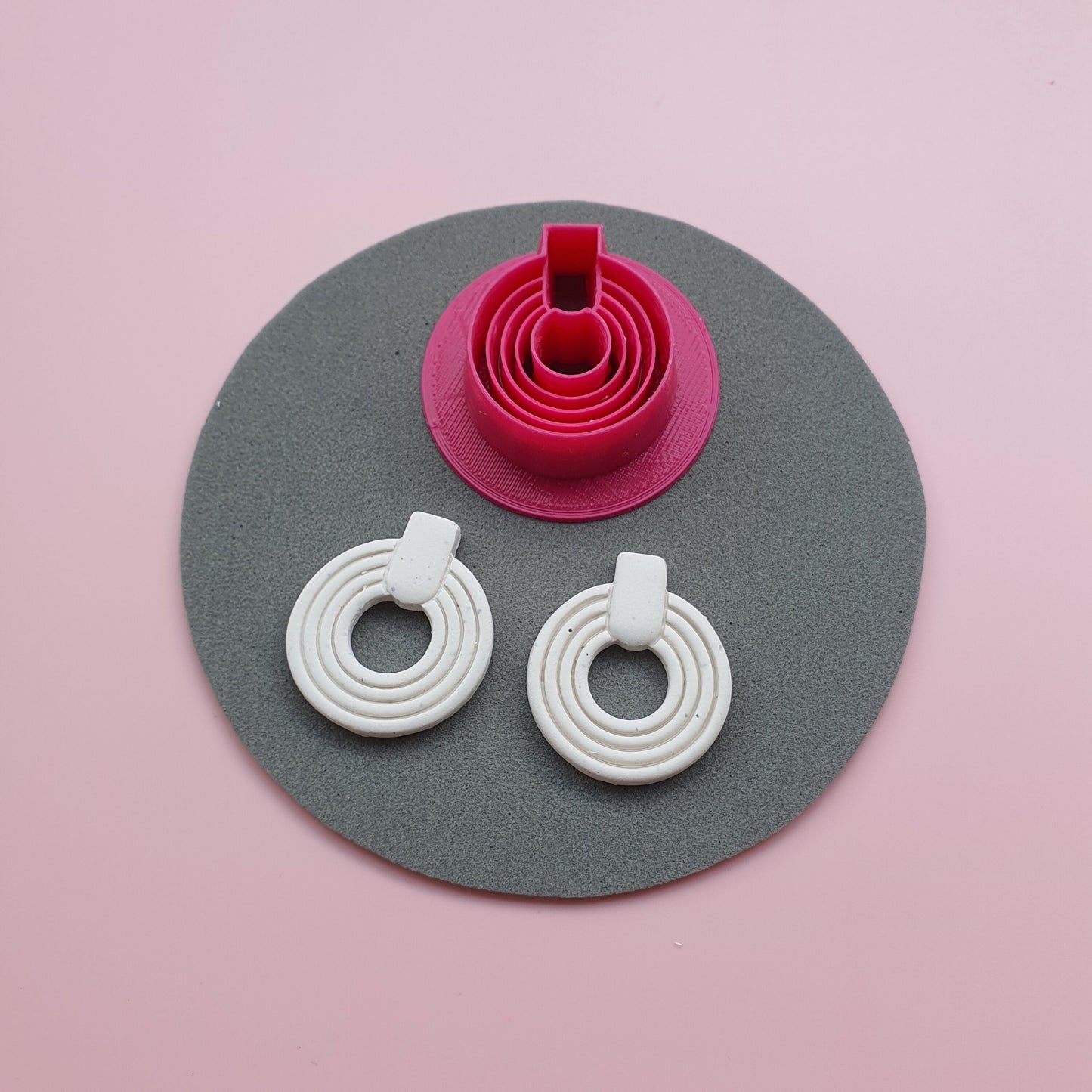 Clay cutters Jewelry Earrings Circle shape cutter