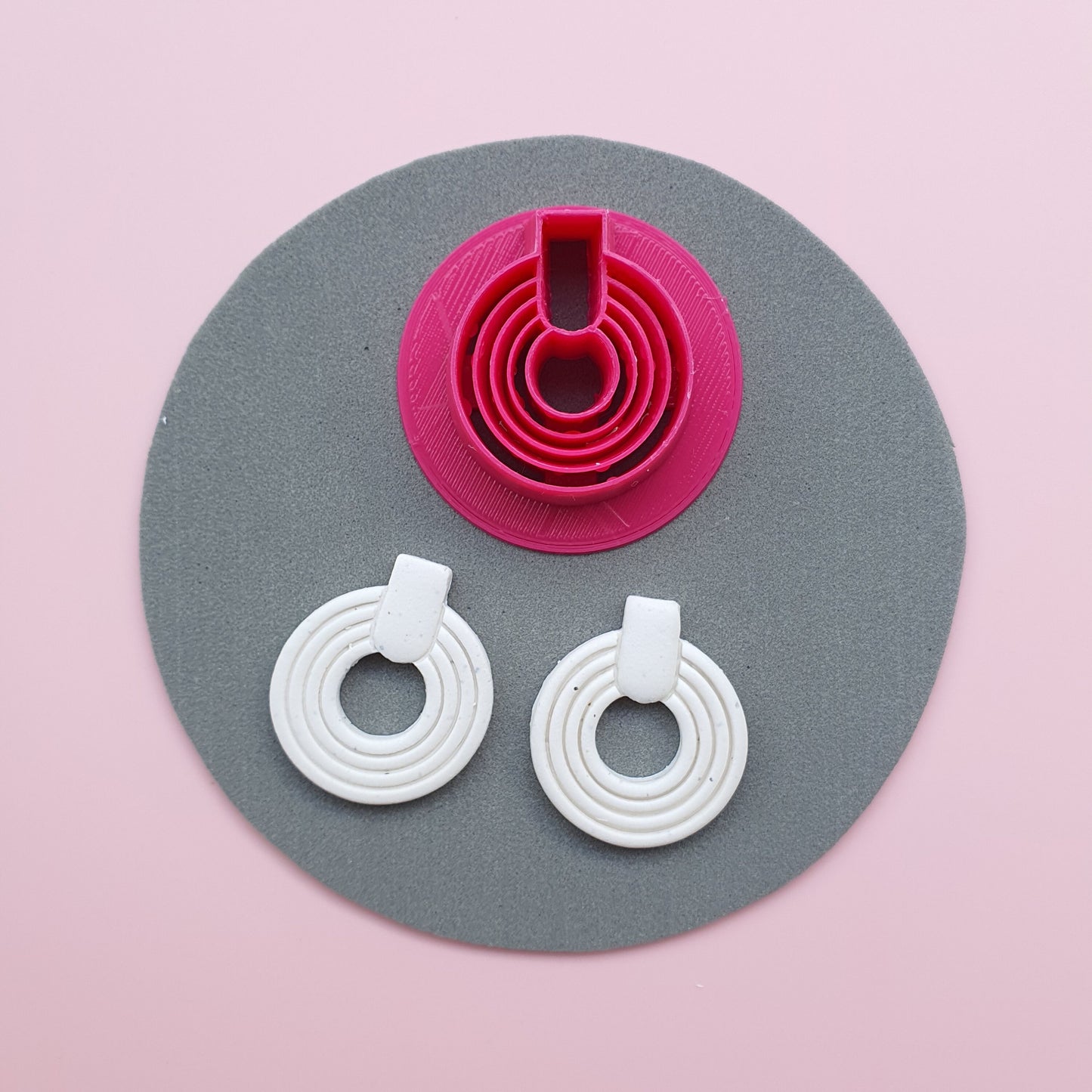 Clay cutters Jewelry Earrings Circle shape cutter