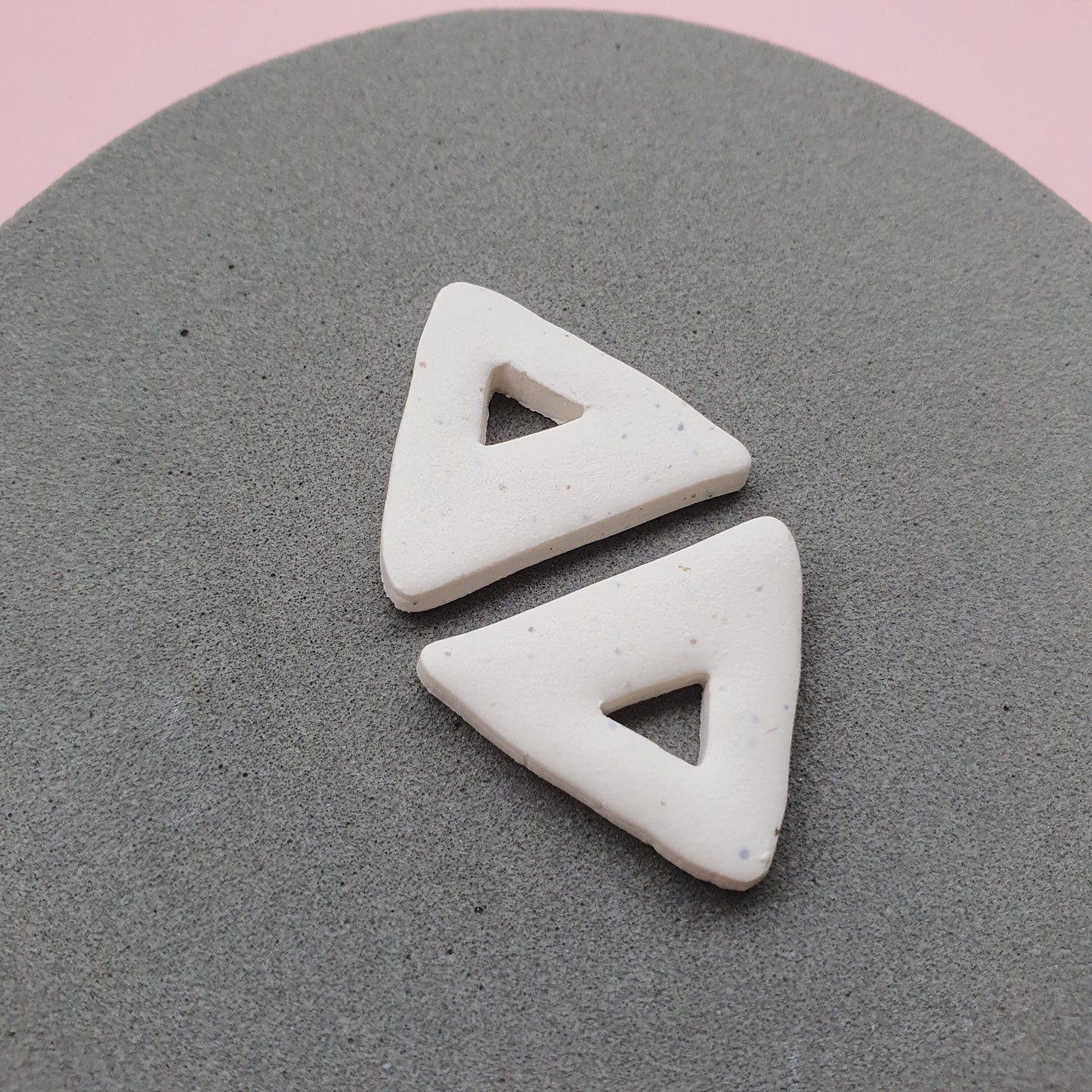 Clay cutters Jewelry Earrings Geometric Triangle shape cutter
