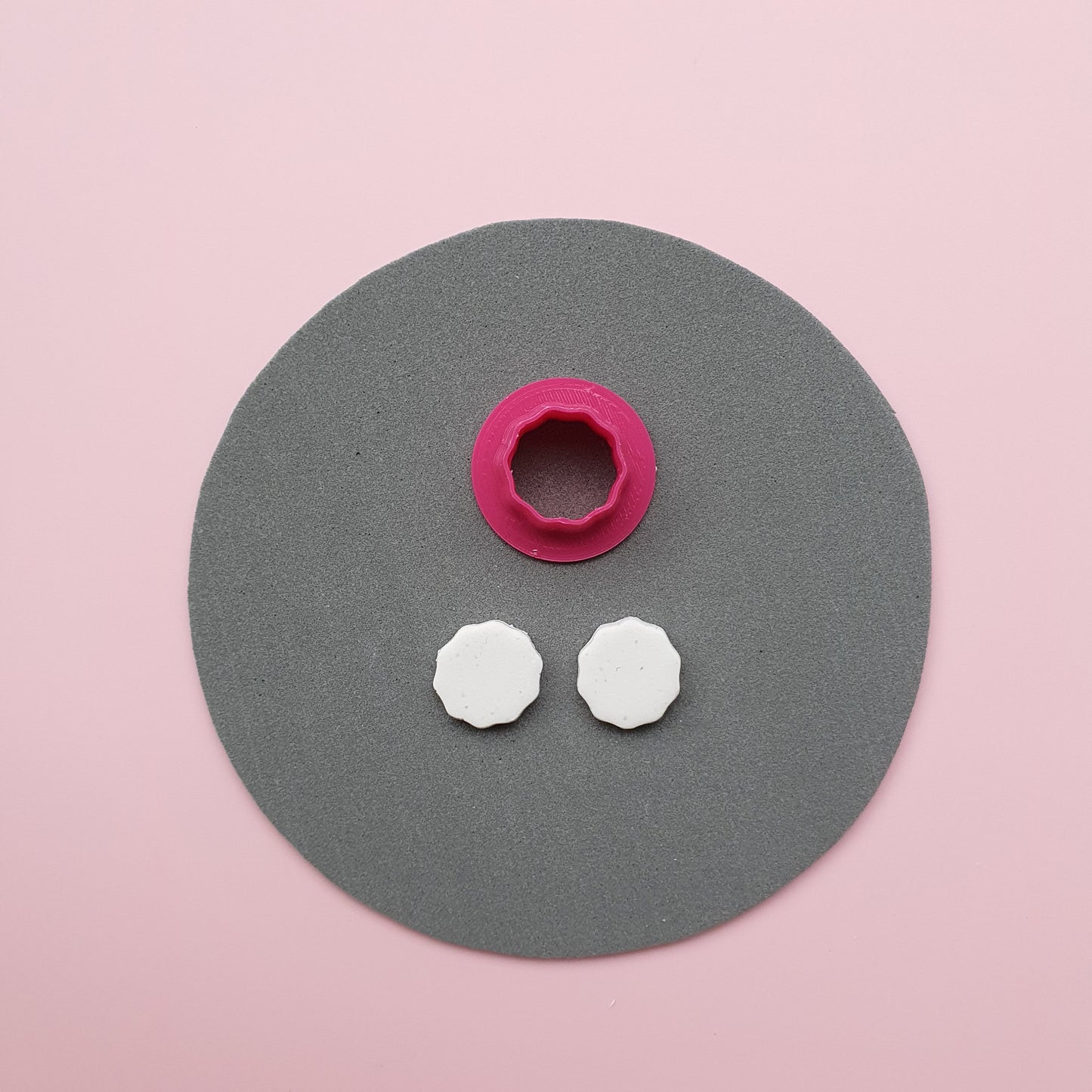 Circle Clay cutters Jewelry stud Earrings shape cutter