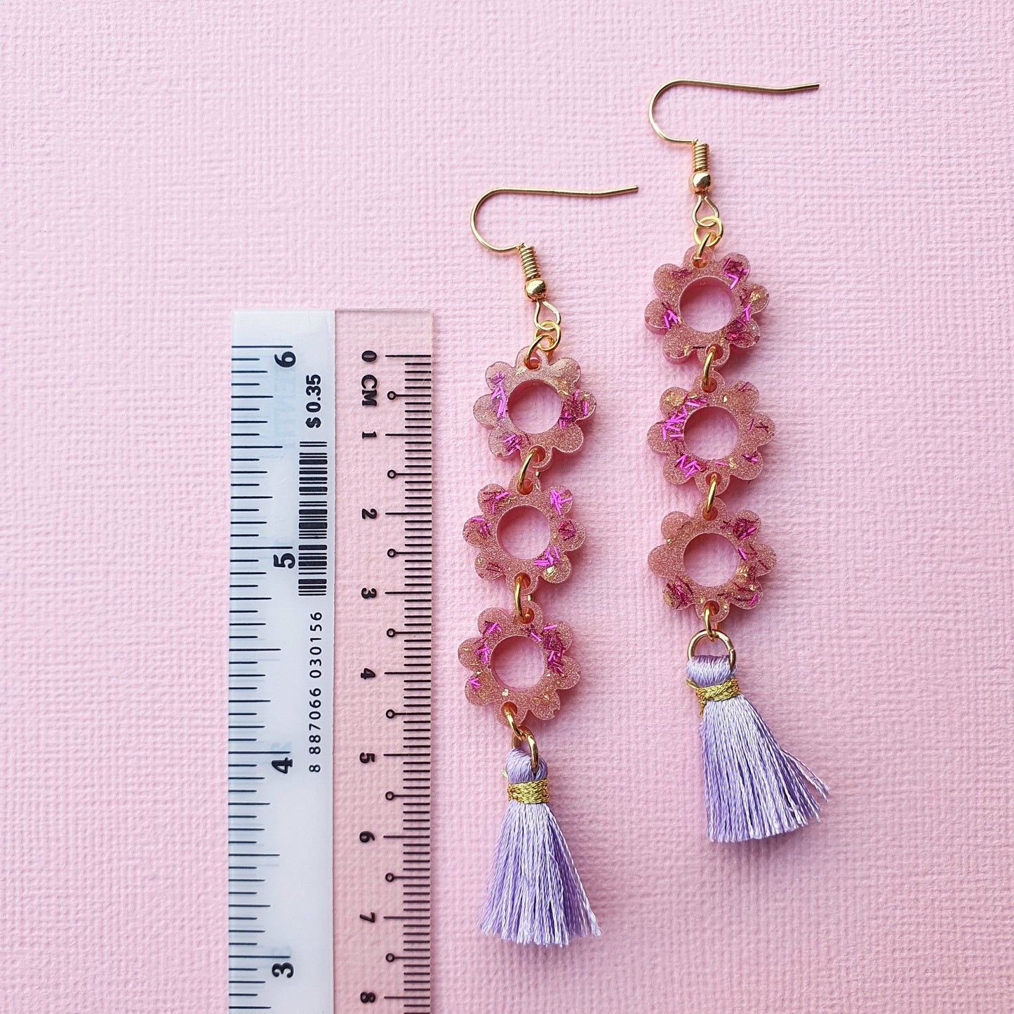 Silicone earrings mold "Flower" Jewelry Resin mould for resin and epoxy