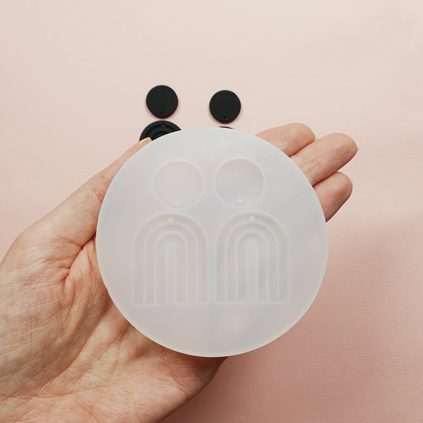 Silicone earrings mold mould for resin and epoxy
