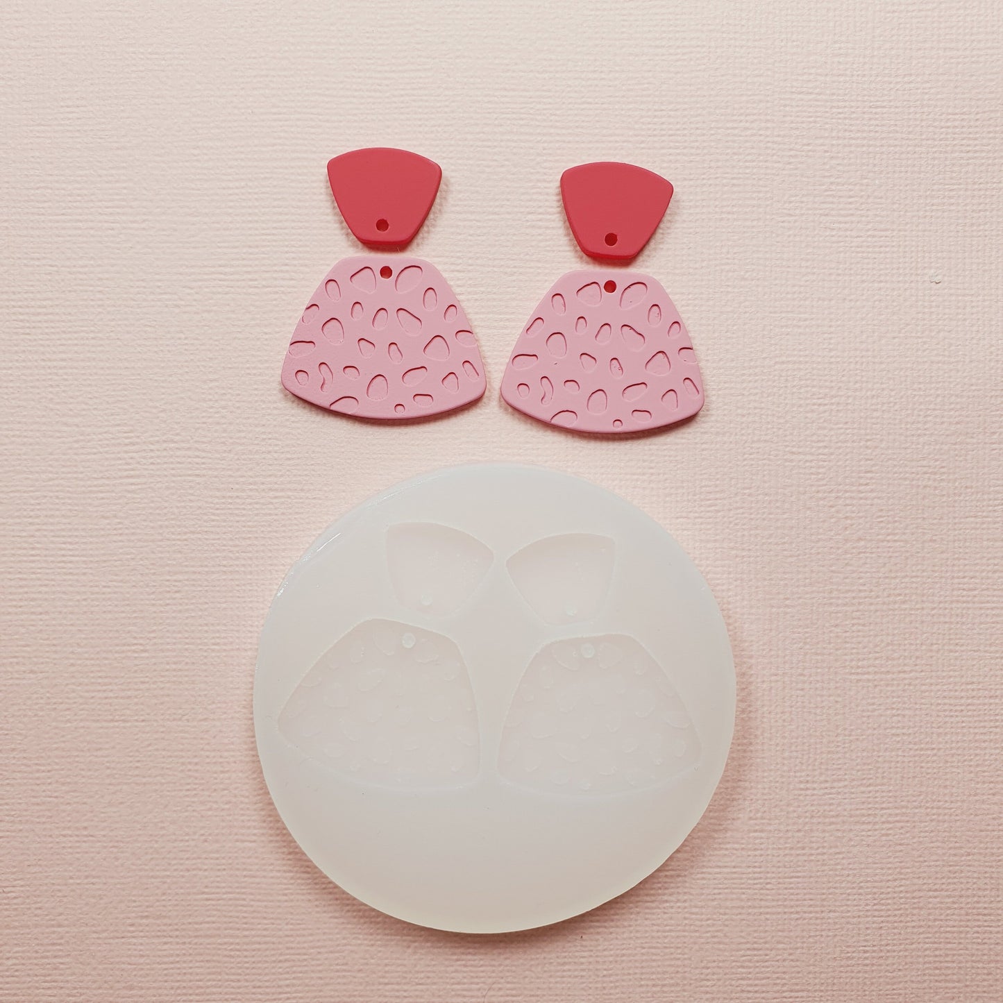 Silicone earrings mold mould for resin and epoxy