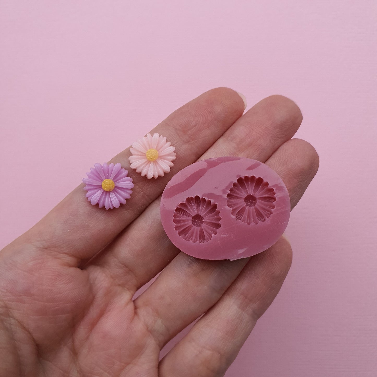 Silicone stud earrings mold Jewelry Resin mould for resin and epoxy