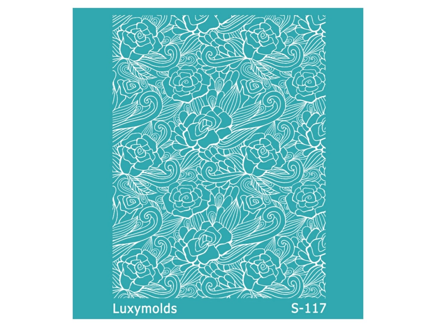 Silk screen stencil for polymer clay "Luxymolds" S-117