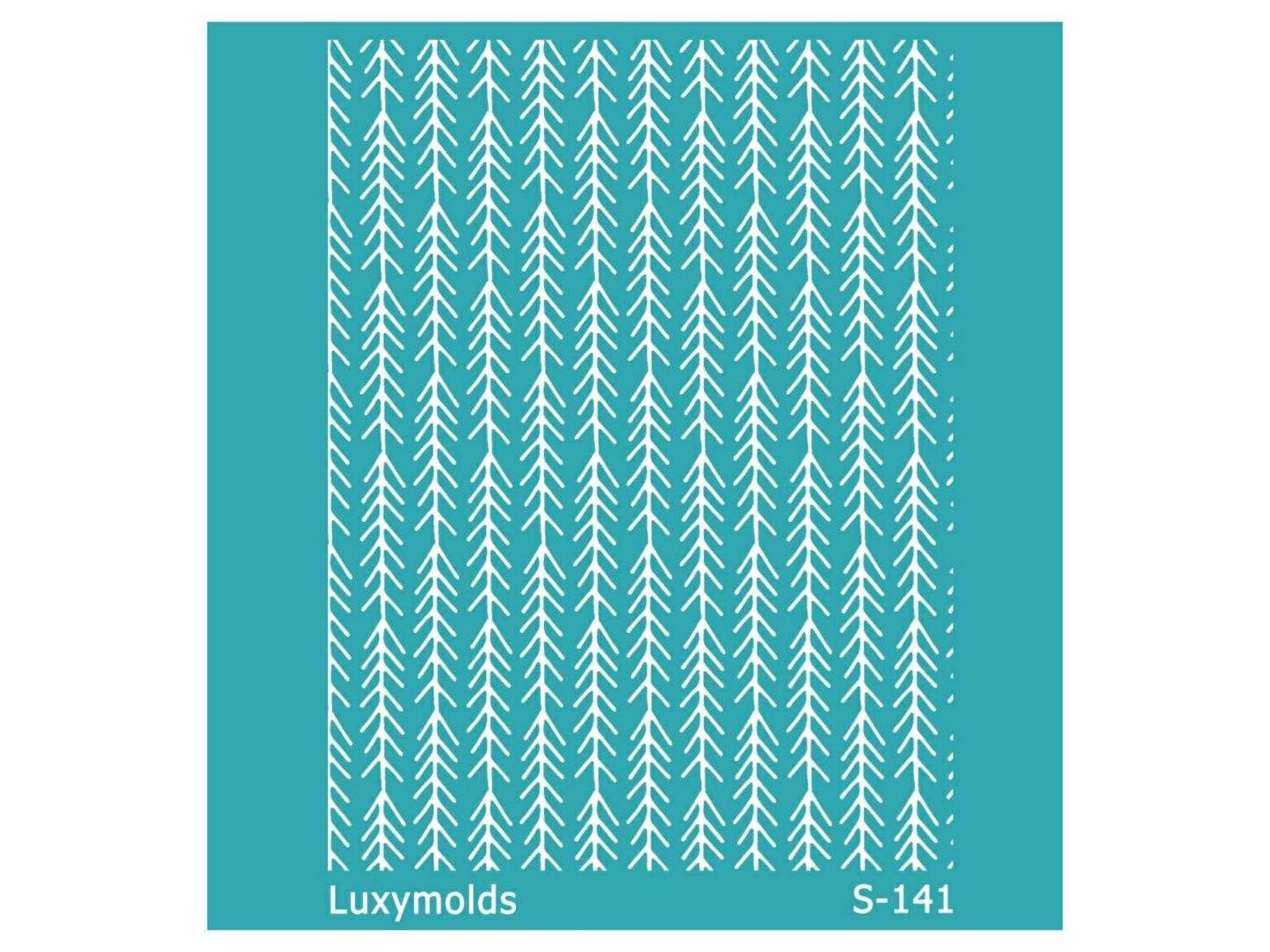 Silk screen stencil for polymer clay "Luxymolds" S-141