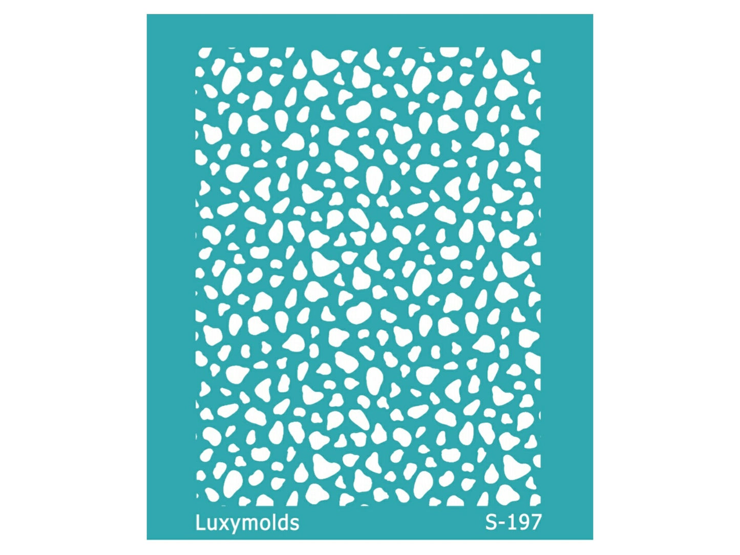 Silk screen stencil for polymer clay "Luxymolds" S-197