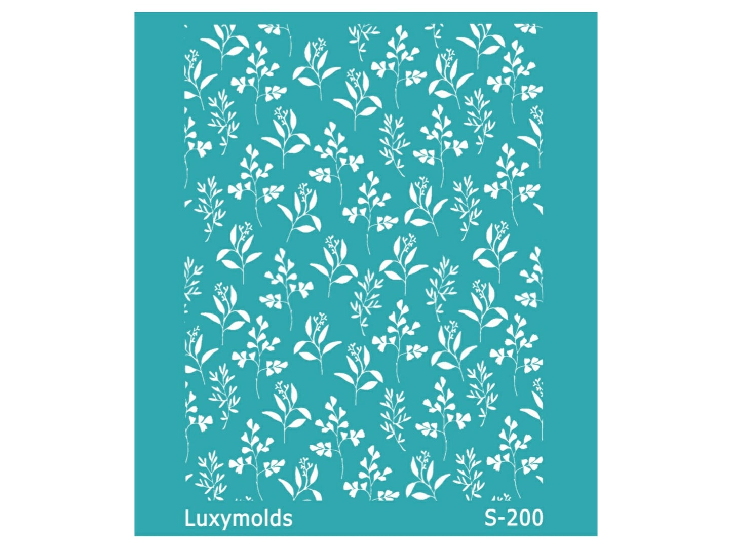 Silk screen stencil for polymer clay "Luxymolds" S-200