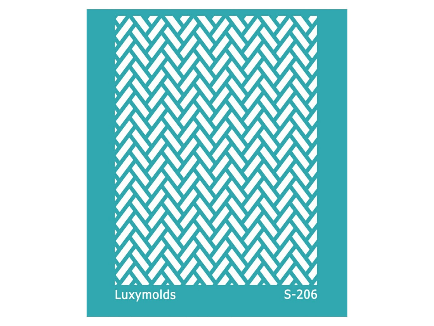 Silk screen stencil for polymer clay "Luxymolds" S-206