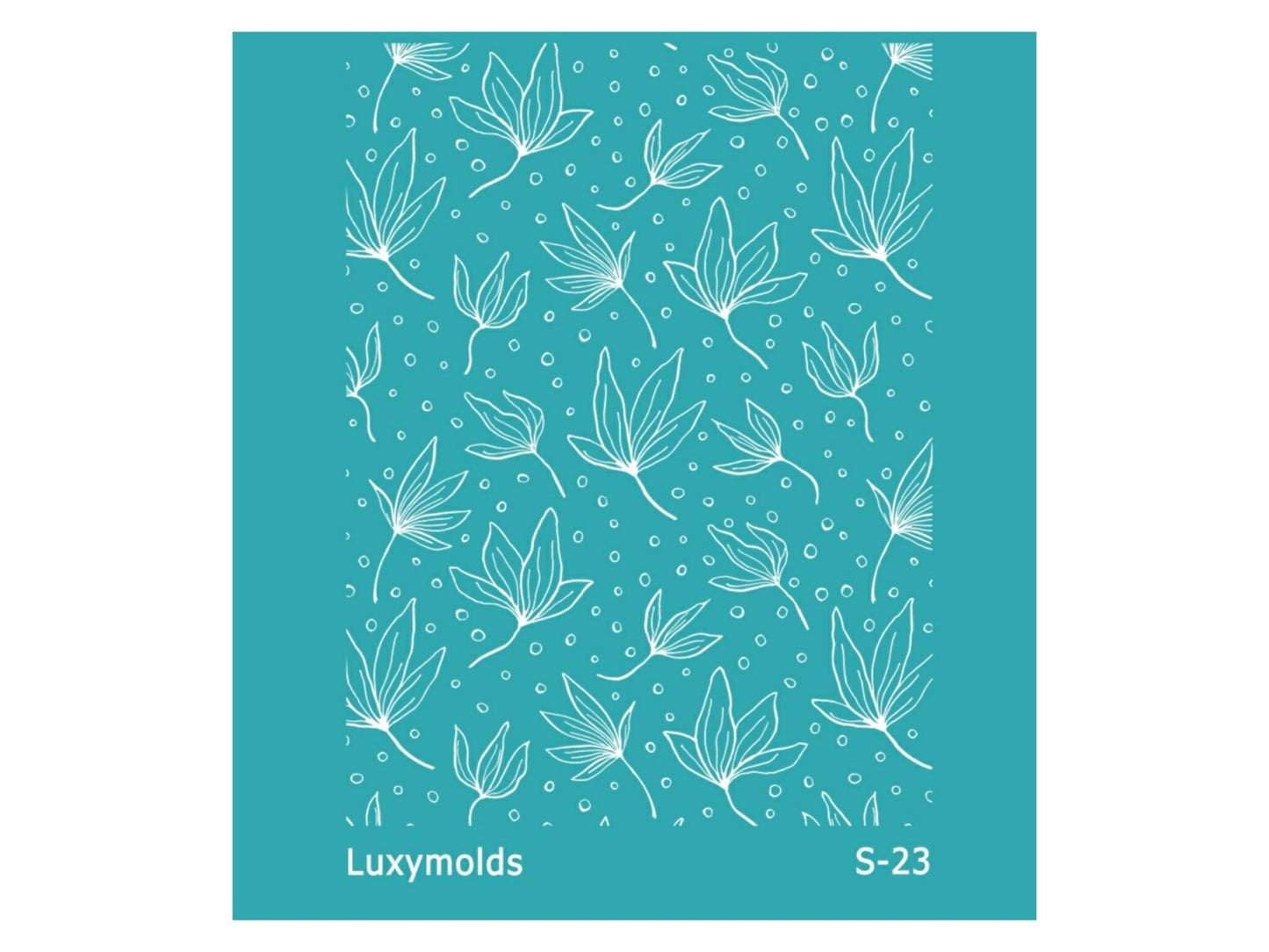 Silk screen stencil for polymer clay "Luxymolds" S-23