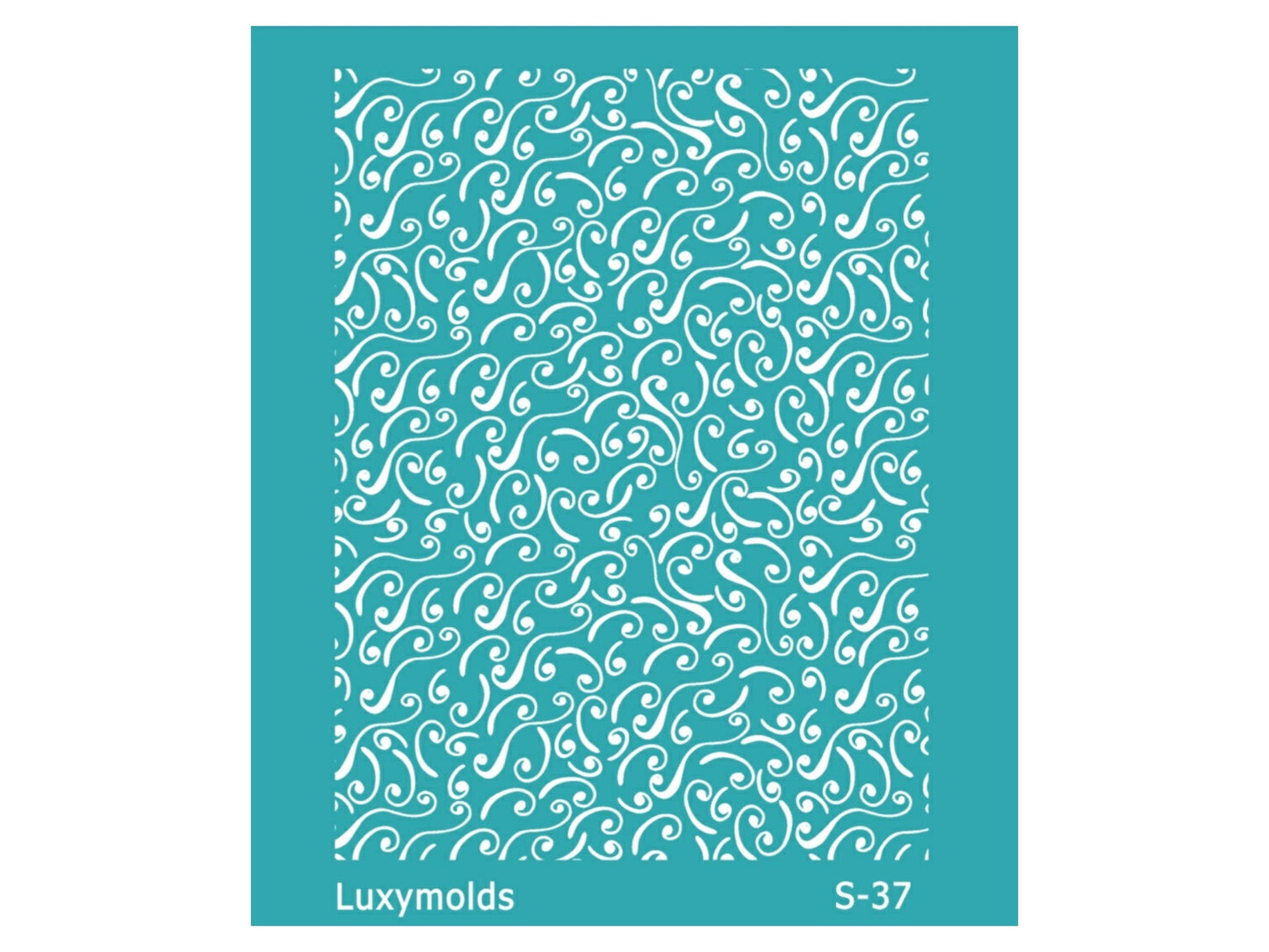 Silk screen stencil for polymer clay "Luxymolds" S-37