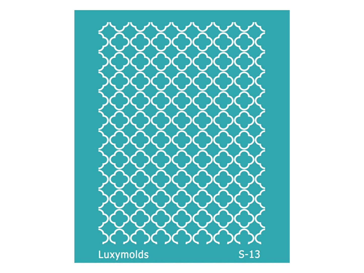Silk screen stencil for polymer clay "Luxymolds" S-13