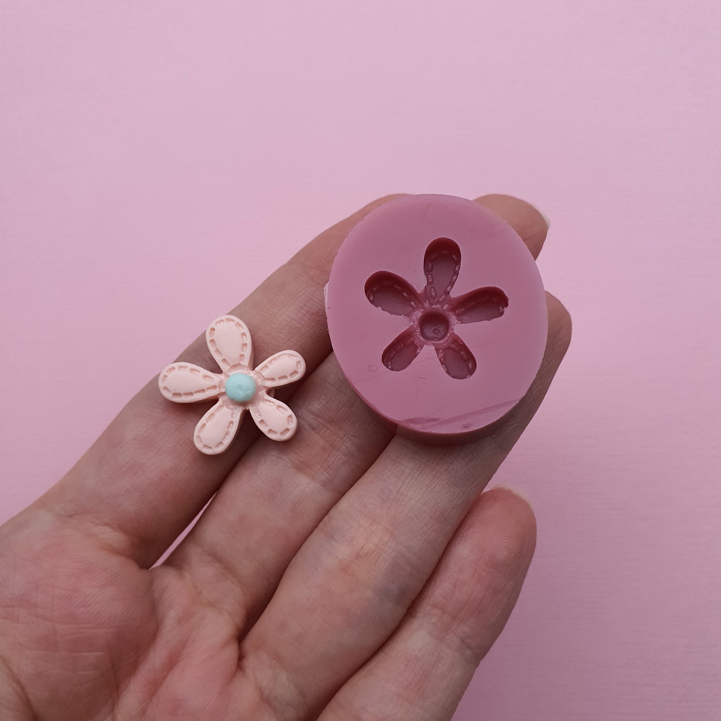 Silicone stud earrings mold Jewelry Resin mould for resin and epoxy