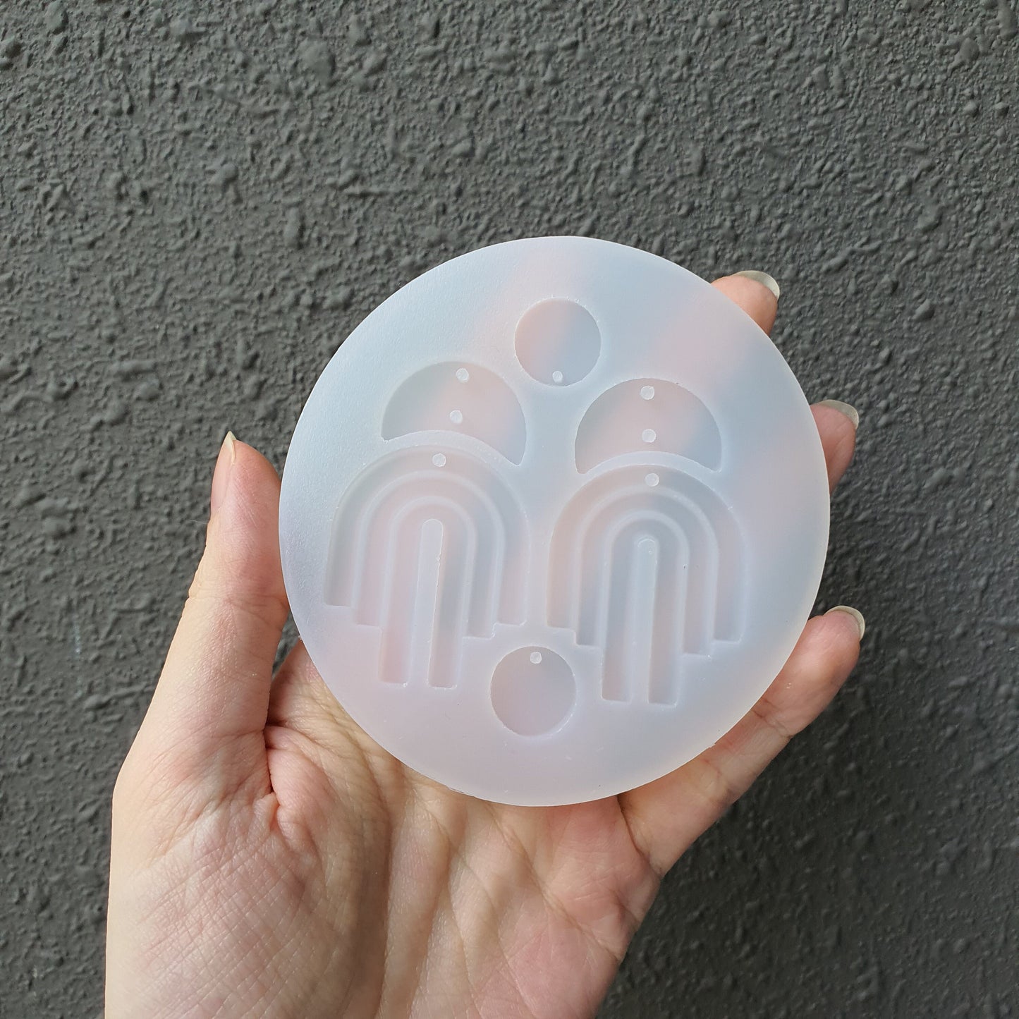 Silicone earrings mold mould for resin and epoxy