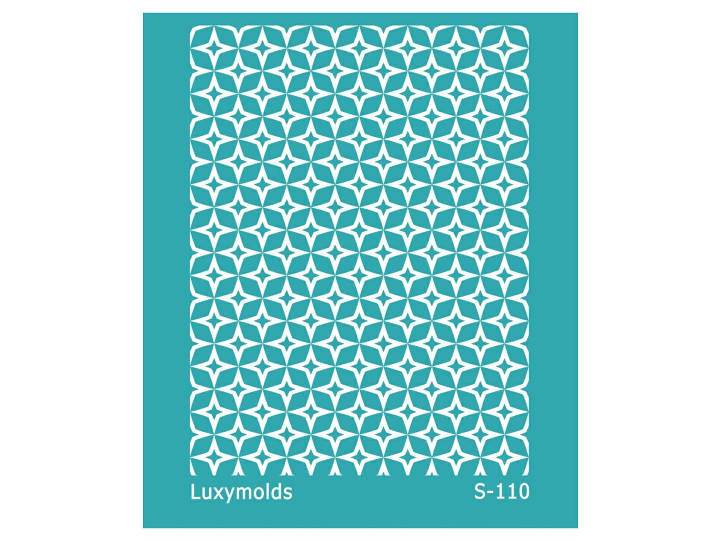 Silk screen stencil for polymer clay "Luxymolds" S-110