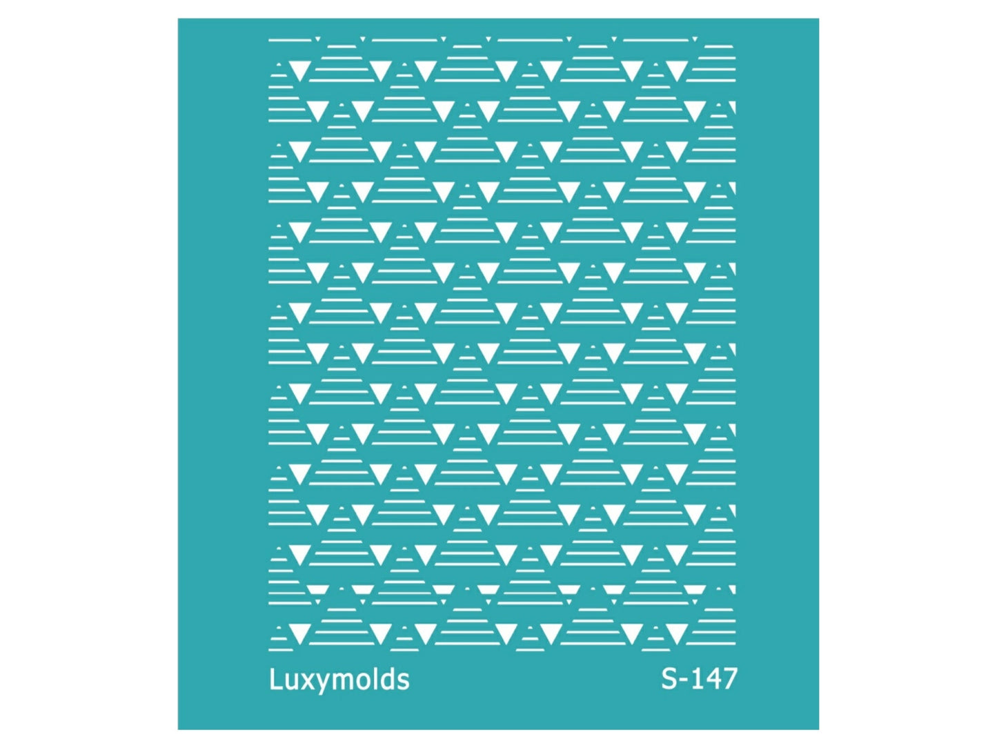 Silk screen stencil for polymer clay "Luxymolds" S-147