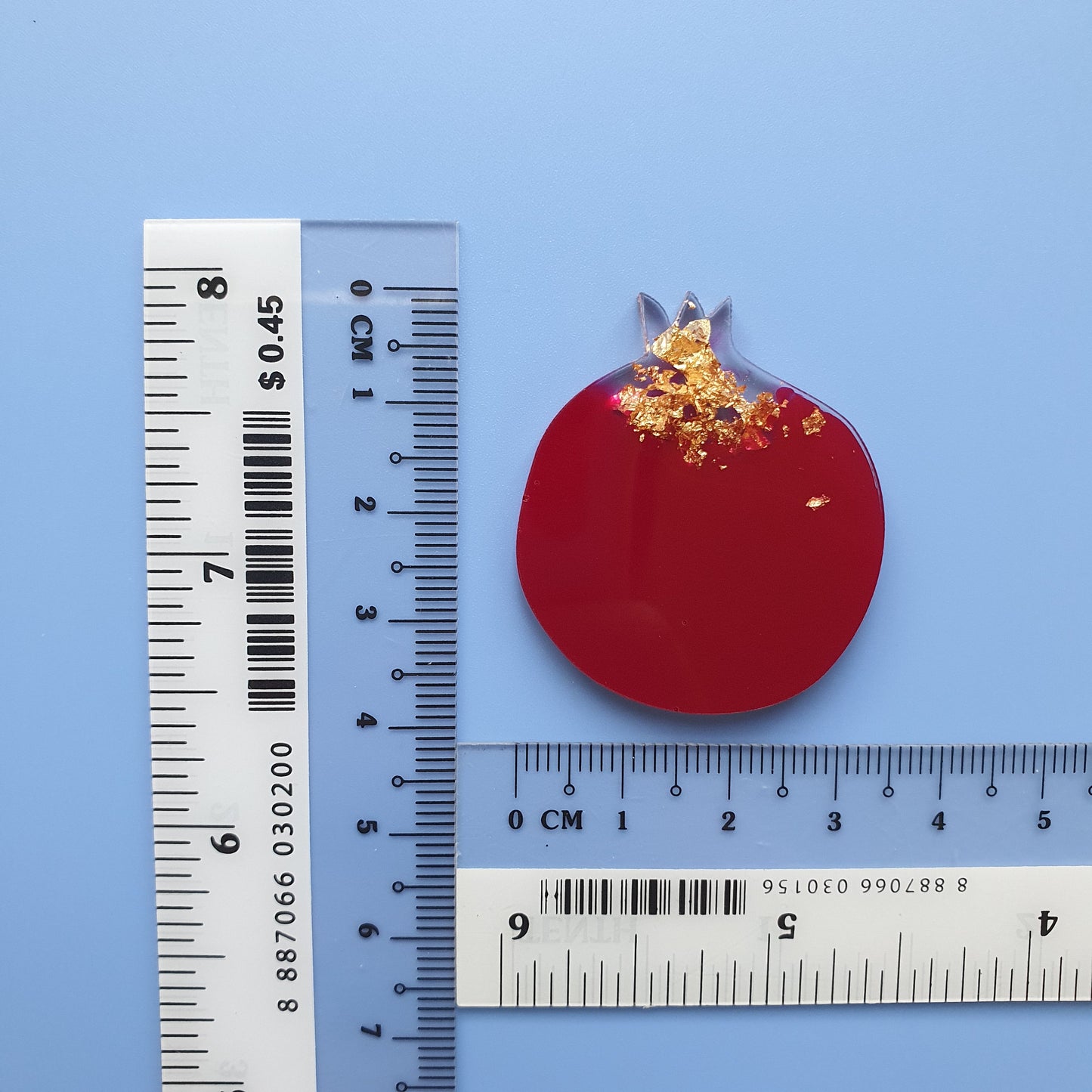 Silicone earrings mold Jewelry resin mold "Pomegranate"