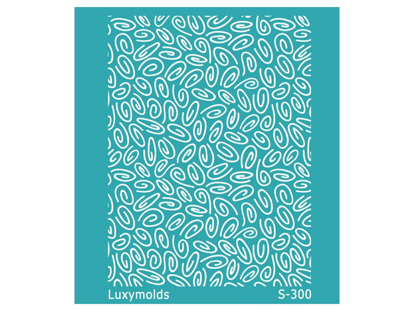 Silk screen stencil for polymer clay "Luxymolds" S-300