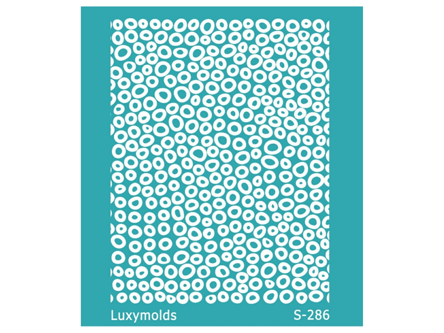 Silk screen stencil for polymer clay "Luxymolds" S-286