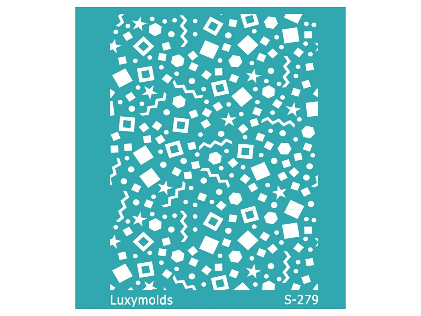 Silk screen stencil for polymer clay "Luxymolds" S-279