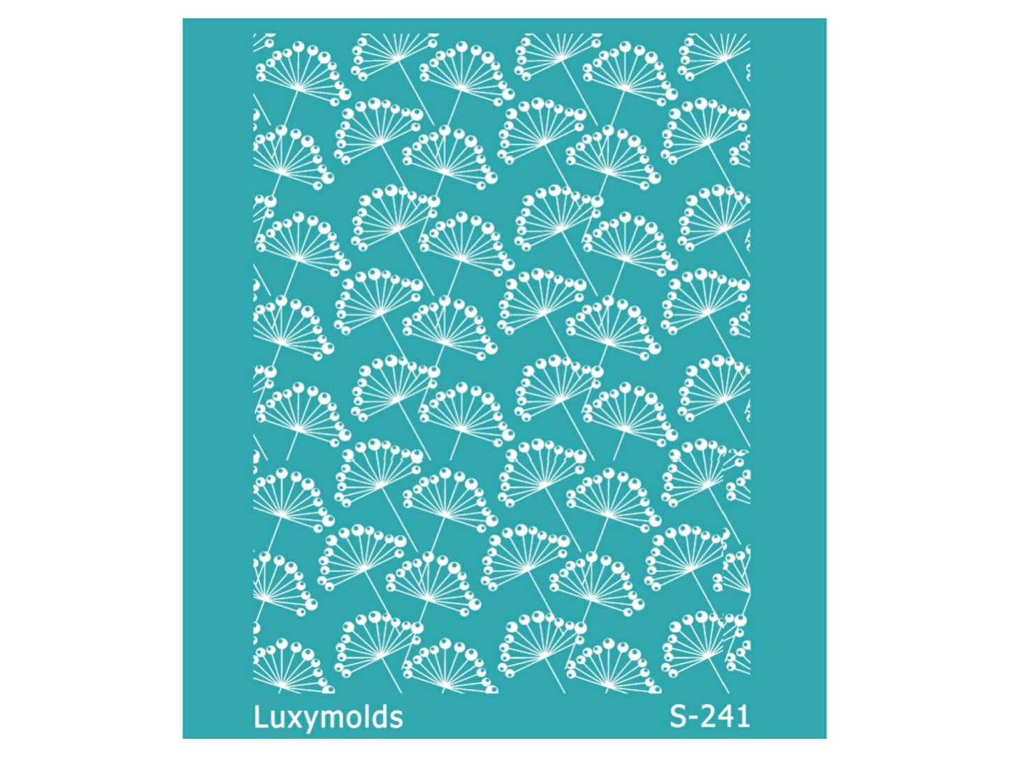 Silk screen stencil for polymer clay "Luxymolds" S-241