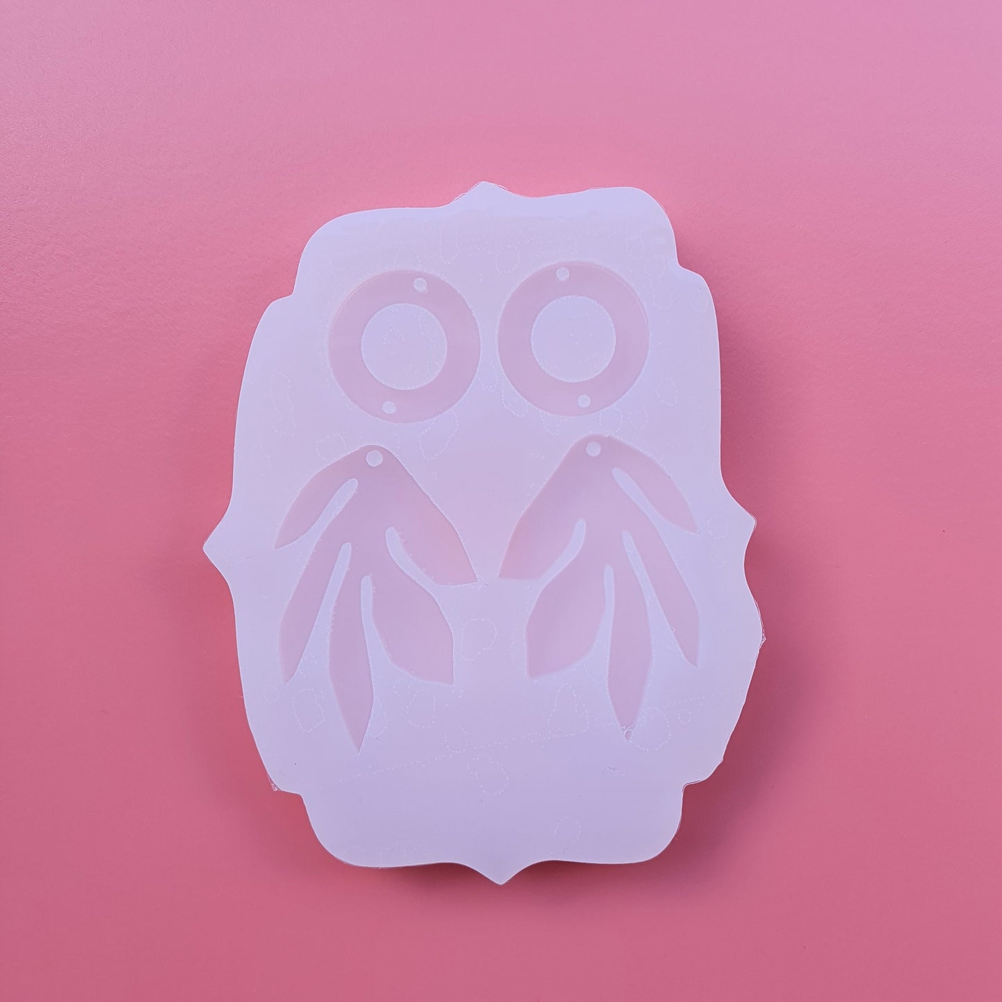 Silicone earrings mold Jewelry Resin mould for resin and epoxy