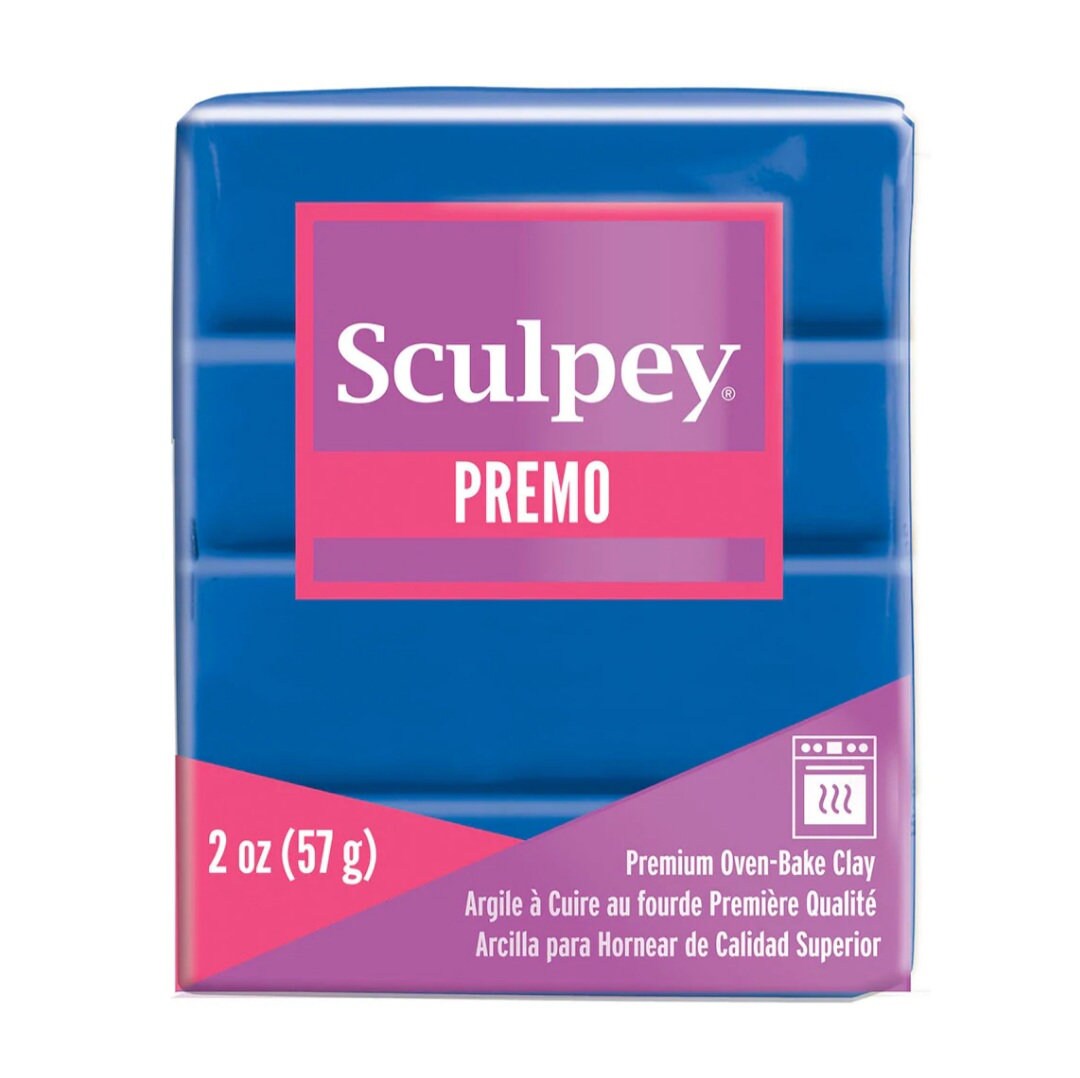 Premo Sculpey Polymer clay 2 oz (57g) - Cobalt blue