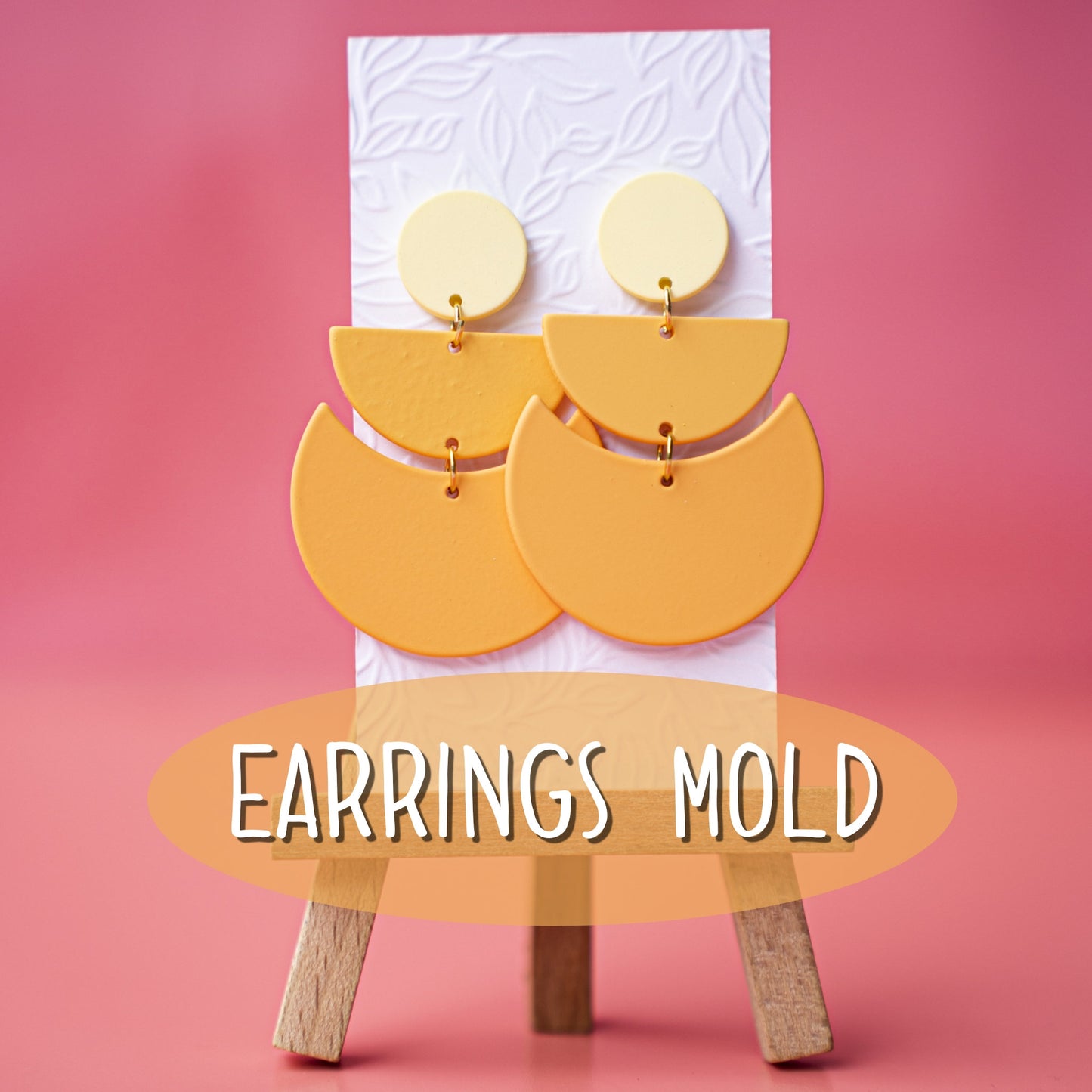 Silicone earrings mold mould for resin and epoxy